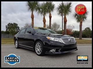 2011 toyota avalon sport navigation rear camera heated/cooled seats &amp; more