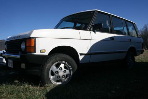 1994 range rover county lwb classic (white) - a beauty and a beast!