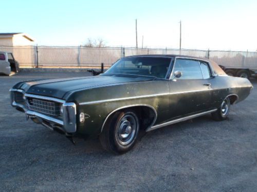 1969 impala 2dr hard top west texas project car lowrider donk has protecto plate