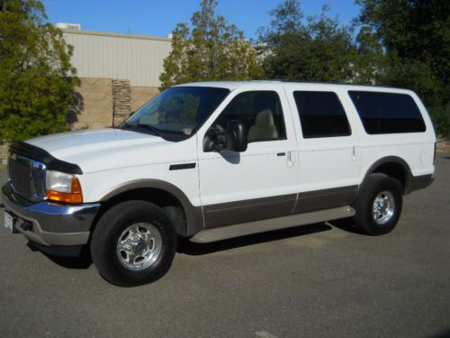 2000 ford excursion limited sport utility 4-door 7.3l powerstroke diesel