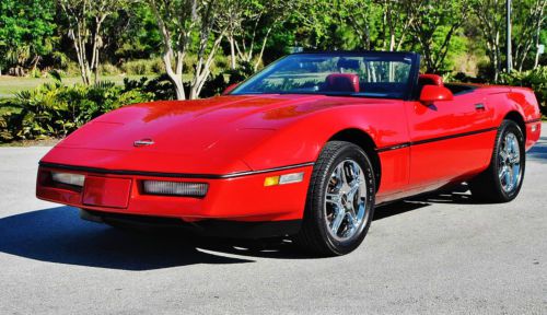 Can it get any better 1989 chevrolet corvette convertible just 34,698 miles mint