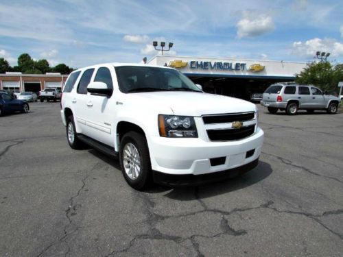 2010 chevrolet tahoe hybrid 4x4 electric sport utility 4wd leather sunroof chevy