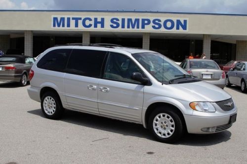 2001 chrysler town and country 4dr lxi dvd good miles 1-owner no reserve!
