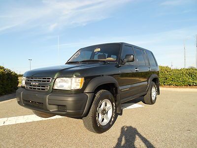 2001 isuzu trooper s 5 speed manual 4wd clean carfax very clean inside and out