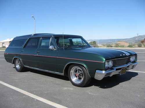 1965 buick gran sport wagon fully restored one of a kind ca car excellent !!!
