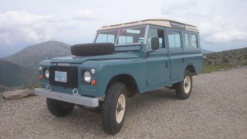 Land rover 109 v8 (stage one) station wagon 1983