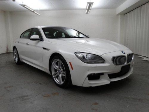 2013 650 4dr sdn gran coupe m sport, luxury seating, cold weather, loaded!
