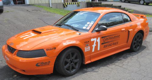 2001 ford mustang bob bondurant school race car