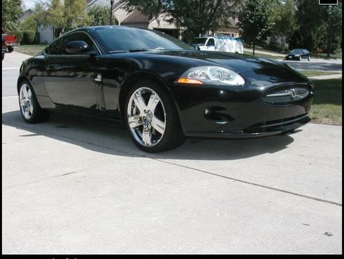 Black black coupe former cpo jaguar select
