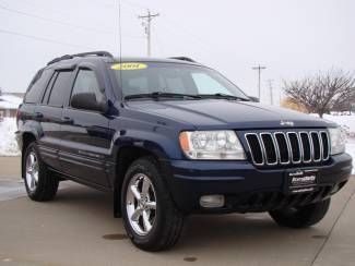 2001 jeep grand cherokee limited 4x4 leather seats chrome wheels! must see!!