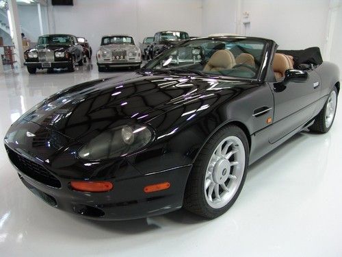 1997 aston martin db7 convertible, only 32,524 miles, loaded w/ options: a/c!