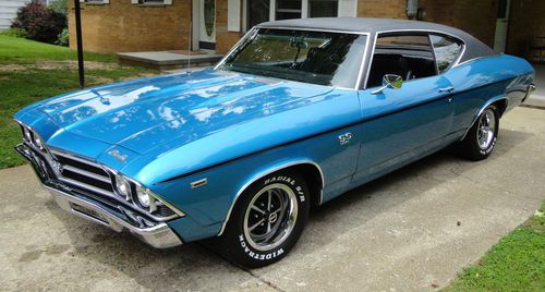 1969 blue chevelle super sport