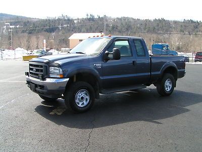 2004 ford f250 sd xl 4x4 v10 supercab 4 dr 1owner  nice truck