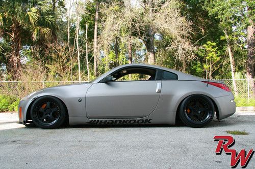 2004 nissan 350z base coupe 2-door 3.5l v6 gas turbo ccw bc racing jdm