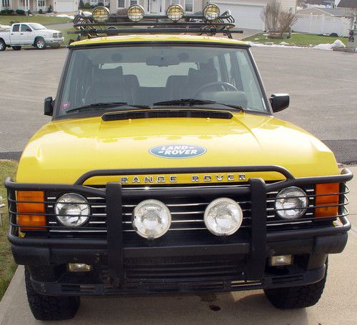 1992 land rover range rover base sport utility 4-door 3.9l roof rack, new tires