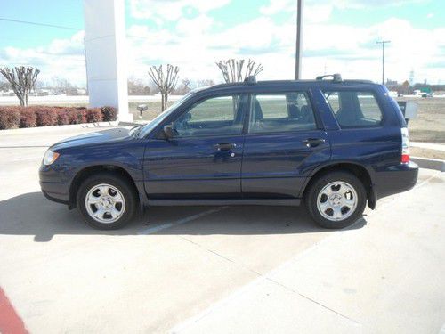 06 subaru forester 2.5-x all wheel drive auto 1 owner only 87,588 miles