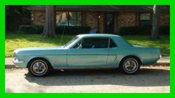 1966 ford mustang coupe manual transmission