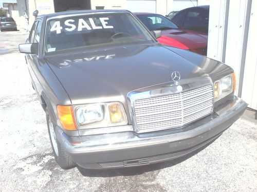 A classic mercedes 2 owners florida car for sale with no reserve