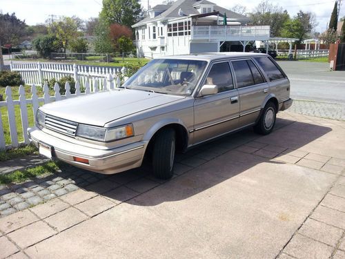 Rare 1987 nissan maxima station wagon aaa maintained for sale by 3rd owner