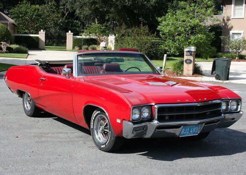 1 of 1,776 very rare survivor ready for restoration-1969 buick gs400 convertible