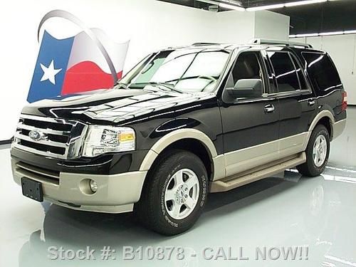 2009 ford expedition eddie bauer 3rd row 8-pass dvd 58k texas direct auto
