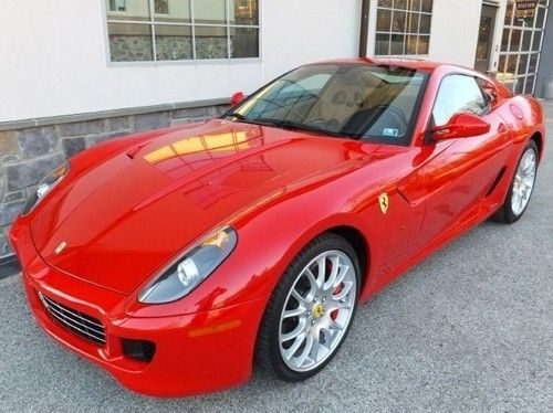 Rosso 599 gtb in amazing condition, navigation, bluetooth, carbon fiber
