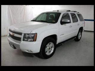 08 chevy tahoe lt z71 4x4, leather, sunroof, dvd, 2nd row captains chairs!