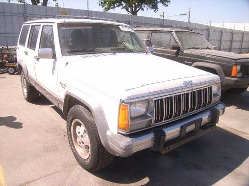 1990 jeep cherokee laredo 4wd 4x4 automatic 6 cylinder no reserve