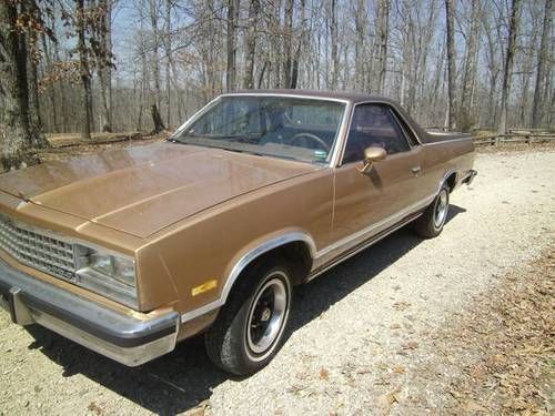 1985 chevy el camino limited edition. runs great. low mileage. excellent shape.