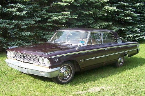 1963 ford galaxie 500 - low milage - no reserve