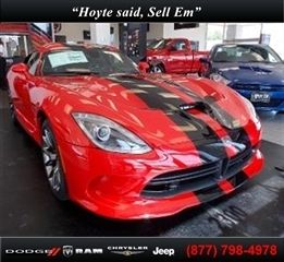 2013 dodge srt viper 2dr cpe gts  red and ready