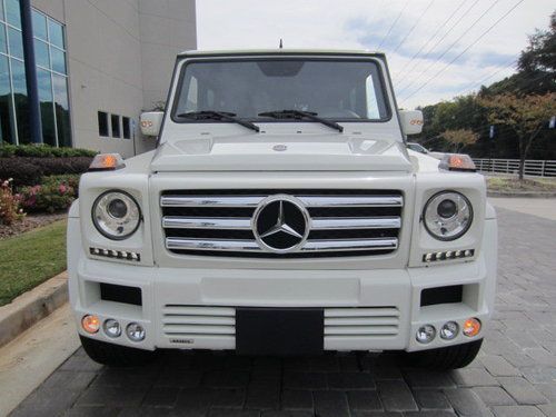 011 mercedes-benz g55 amg brabus 5.5l supercharged