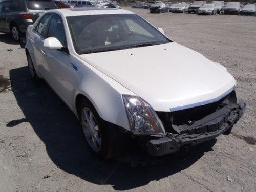 2008 cadillac cts salvage no reserve  rebuildable repairable