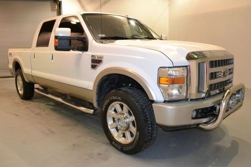 2008 ford f-250 super duty king ranch lariat 4x4  sunroof heated leather keyless