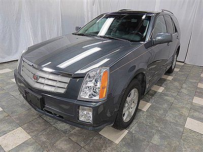 2008 cadillac srx4 awd 73k 6cd aux panorama roof power hatch loaded