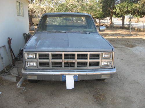 1981 gmc sierra classic 1500 1/2 ton short bed pickup - pick up  for 5th wheels