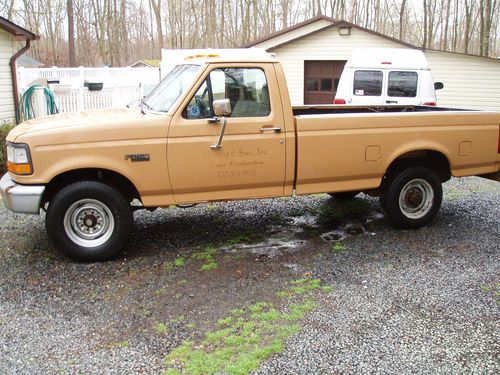 1997 ford f-250 base standard cab pickup 2-door 5.8l auto work horse