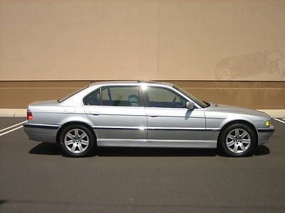 2001 00 99 98 bmw 740il non smoker low miles clean wide nav must sell no reserve