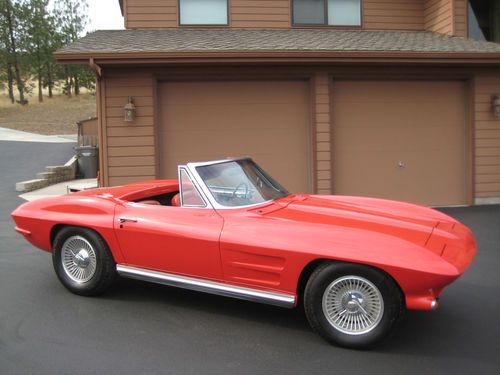 1964 corvette roadster, numbers maching, restoration needs finishing, classic,