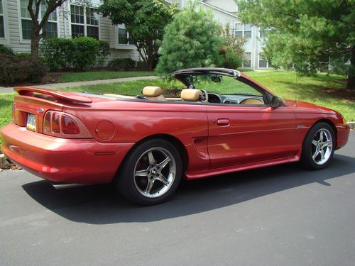 1998 ford mustang gt convertible - recent ford factory engine, many upgrades