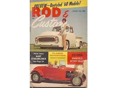 1954 ford f100 kustom pickup - 2-time 'rod &amp; custom' magazine cover show truck!