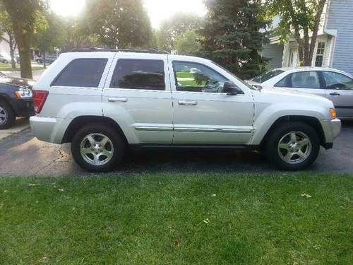 06 jeep grand cherokee limited v8 fully loaded towing pkg, dual power leather