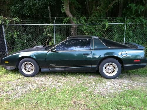1991 pontiac firebird - bandit ii - #100 out of #600 - collector's edition