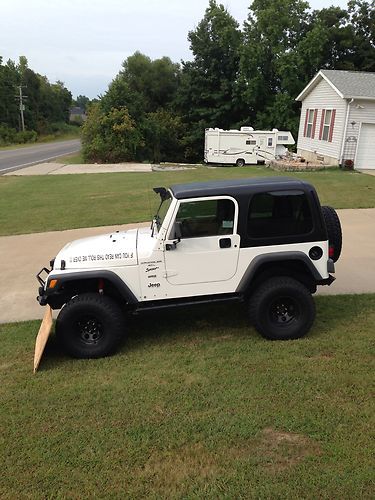 2001 jeep wrangler sport with lift kit from jeepies