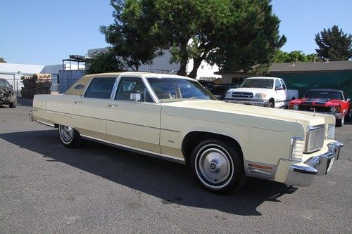 1976 lincoln continental automatic 8 cylinder no reserve