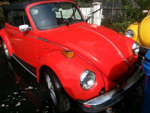 1979 vw classic beetle, convertible,  low low reserve