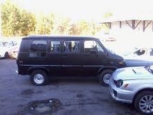 Black w/ chrome, solid body, sticker good until april 2014, runs and drives