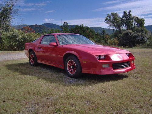 1990 chevy camaro rs red, 305ci. v-8, auto, 78k miles, drives like new!!!!!!!!