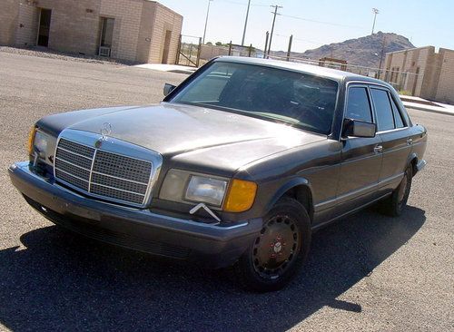 Classic 1989 mercedes benz 420sel ~ limo tint ~ custom paint