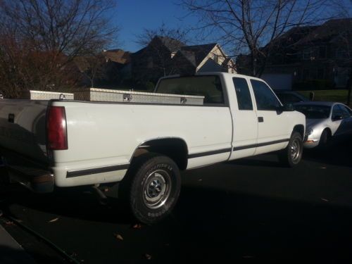 1998 chevrolet silverado pickup extended cab &amp; bed